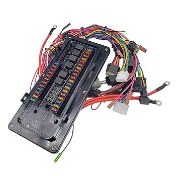 その他 FUSER .KMBOX NET .MAKCU ZCASE® FHZ Seven-Stud Fuse Box, M8 Studs